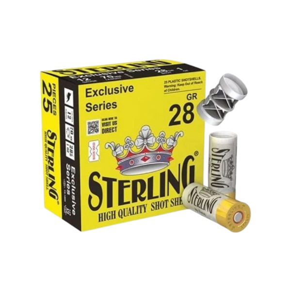 STERLİNG 12 CAL 28 GR BİOR TAPA KOLİ BAZLI AV FİŞEKLERİ